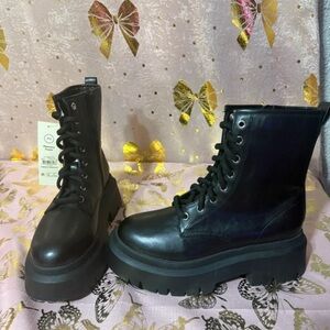 No Boundaries Black Ankle Boots